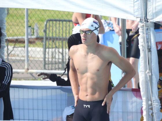Danny Kish cayman swimming