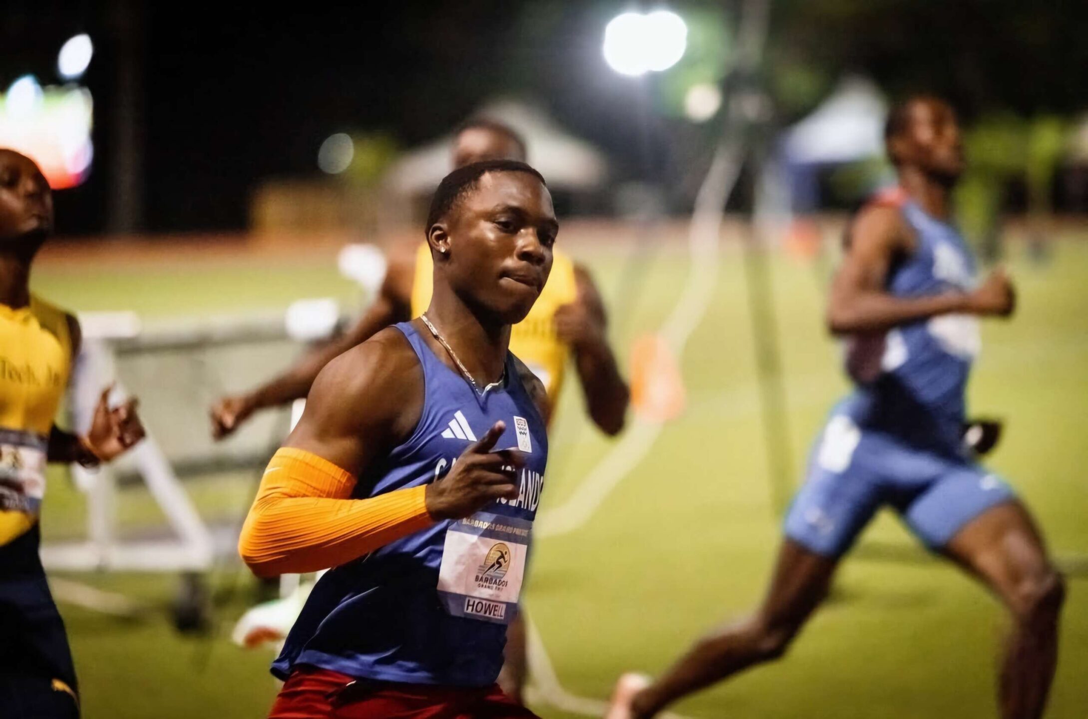 davonte howell cayman islands track and field running