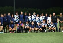 Swanky Girls earn 6-4 win over Latin Stars in exhibition match scholars women football cayman islands, swanky girls