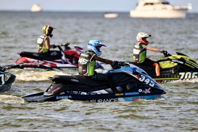 james munroe jr. cayman islands jet ski racer 2025 Monster Energy P1 AquaX National Championship New Orleans