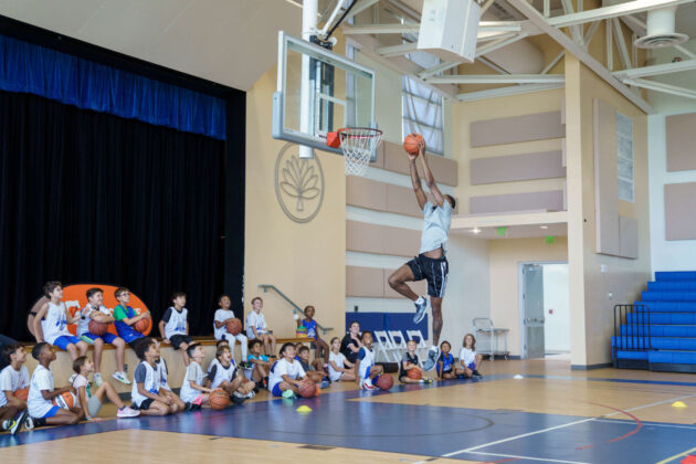 Blake Wesley Jr. NBA Basketball camp