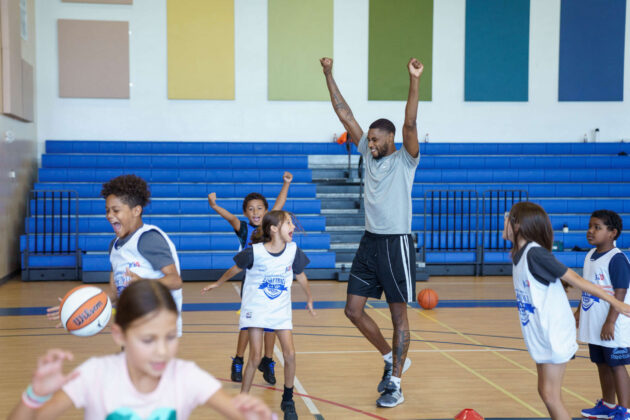 Blake Wesley Jr. NBA Basketball camp