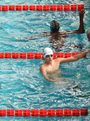 cayman swimming Luke Higgo