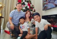 Life of George Town mum-of-two saved by new Health City lung procedure Maricris Talavera Calub and family Health City