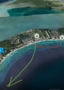 Riley Grey of Cayman eFoil travelled around Grand Cayman