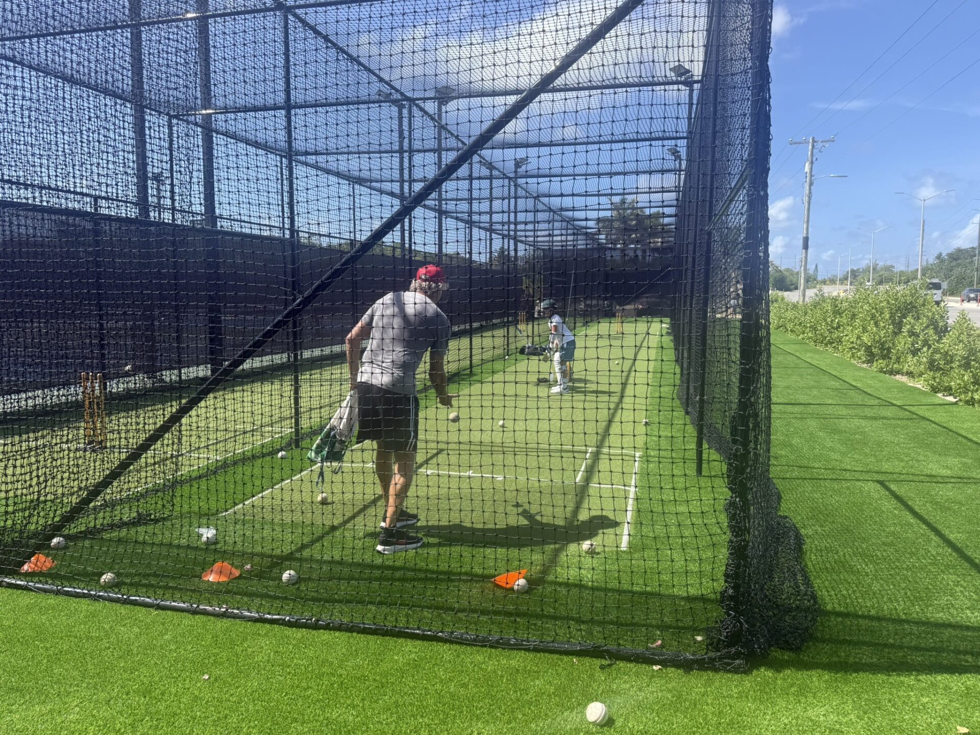 Former national cricket coach Peter Anderson is back coaching at the cricket nets