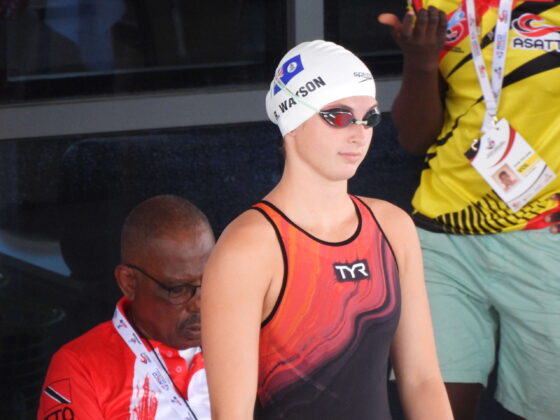 cayman swimming Riley Watson