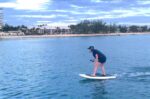 Compass tries out … eFoiling Sarah Bridge tries out eFoiling, Cayman's newest watersport