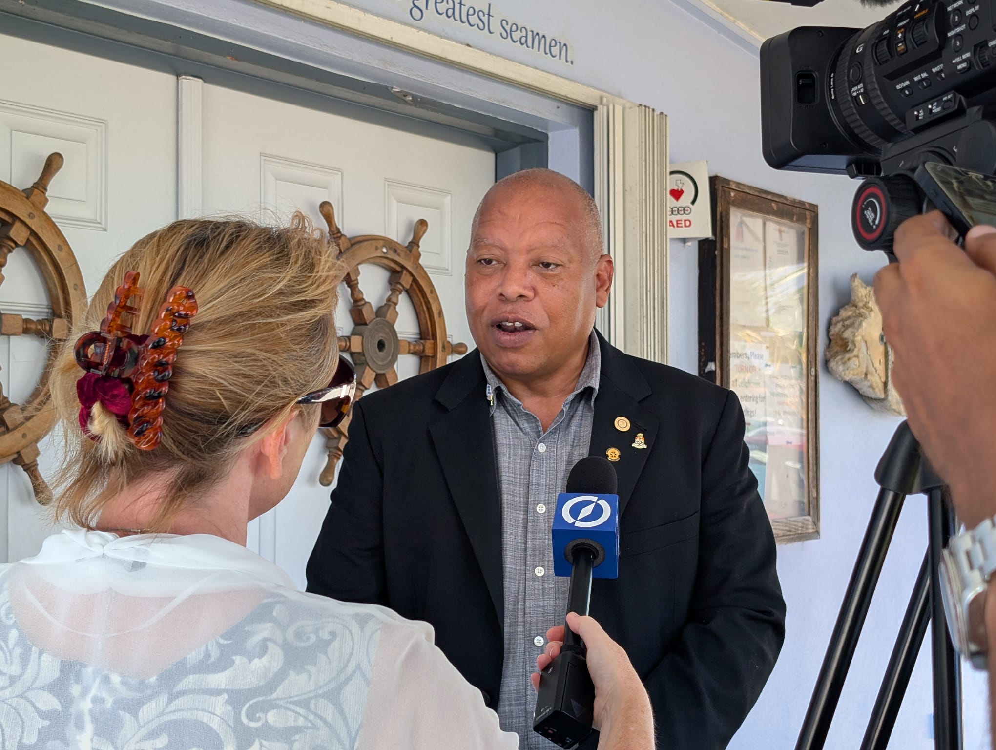 Seafarers past and present honoured at Sea Sunday lunch - Cayman Compass