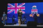 Singer gives country a ‘Proudly Caymanian’ anthem Vashti Bodden performing with popular local band Heat. - Photo: Supplied