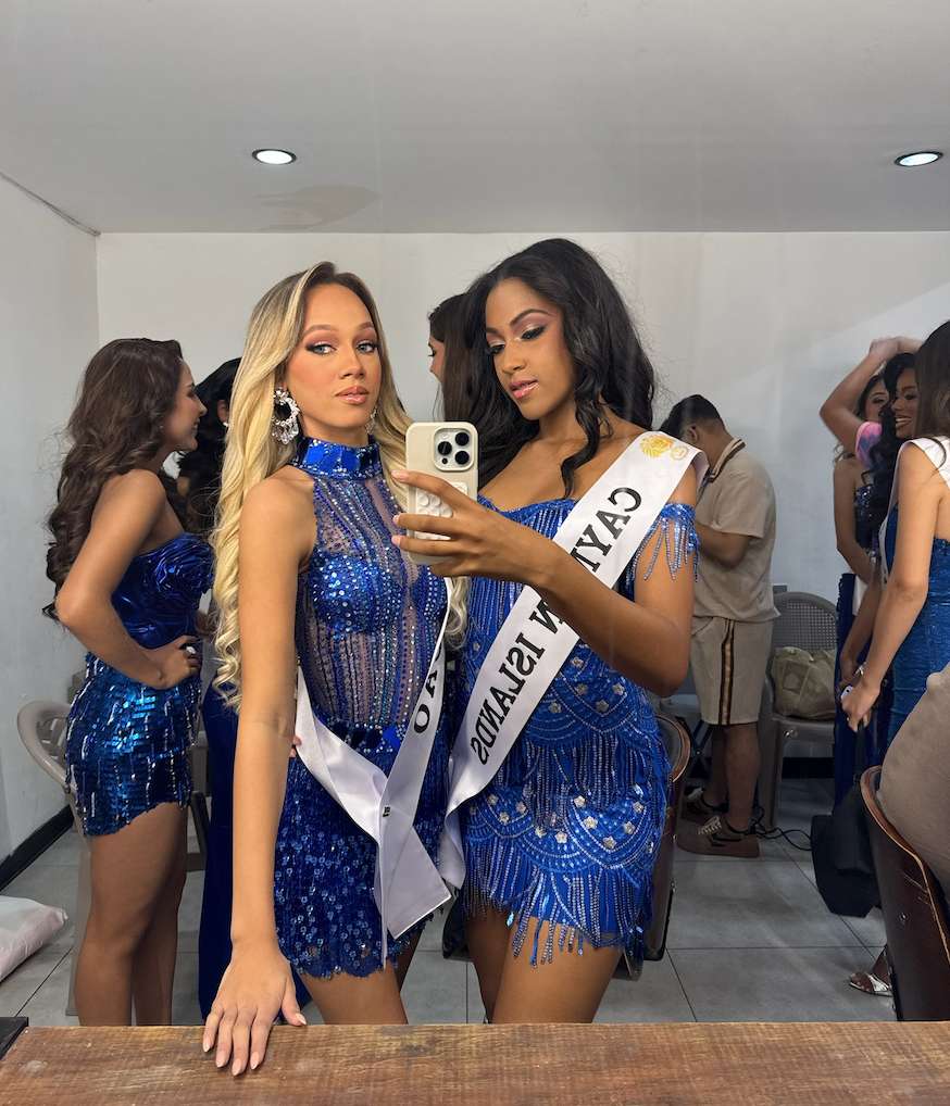 Shiiannte Sterling shared candid moments throughout her pageant journey in El Salvador. - Photo: Supplied