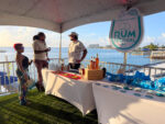 Rum festival serves cocktails, music and rum-themed food Rum cocktails accompany the view.