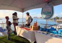 Rum festival serves cocktails, music and rum-themed food Rum cocktails accompany the view.