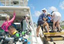 Blind scuba diver finds zen on Cayman Brac trip 12 blind and disabled people enjoyed a week of diving in Cayman Brac in June