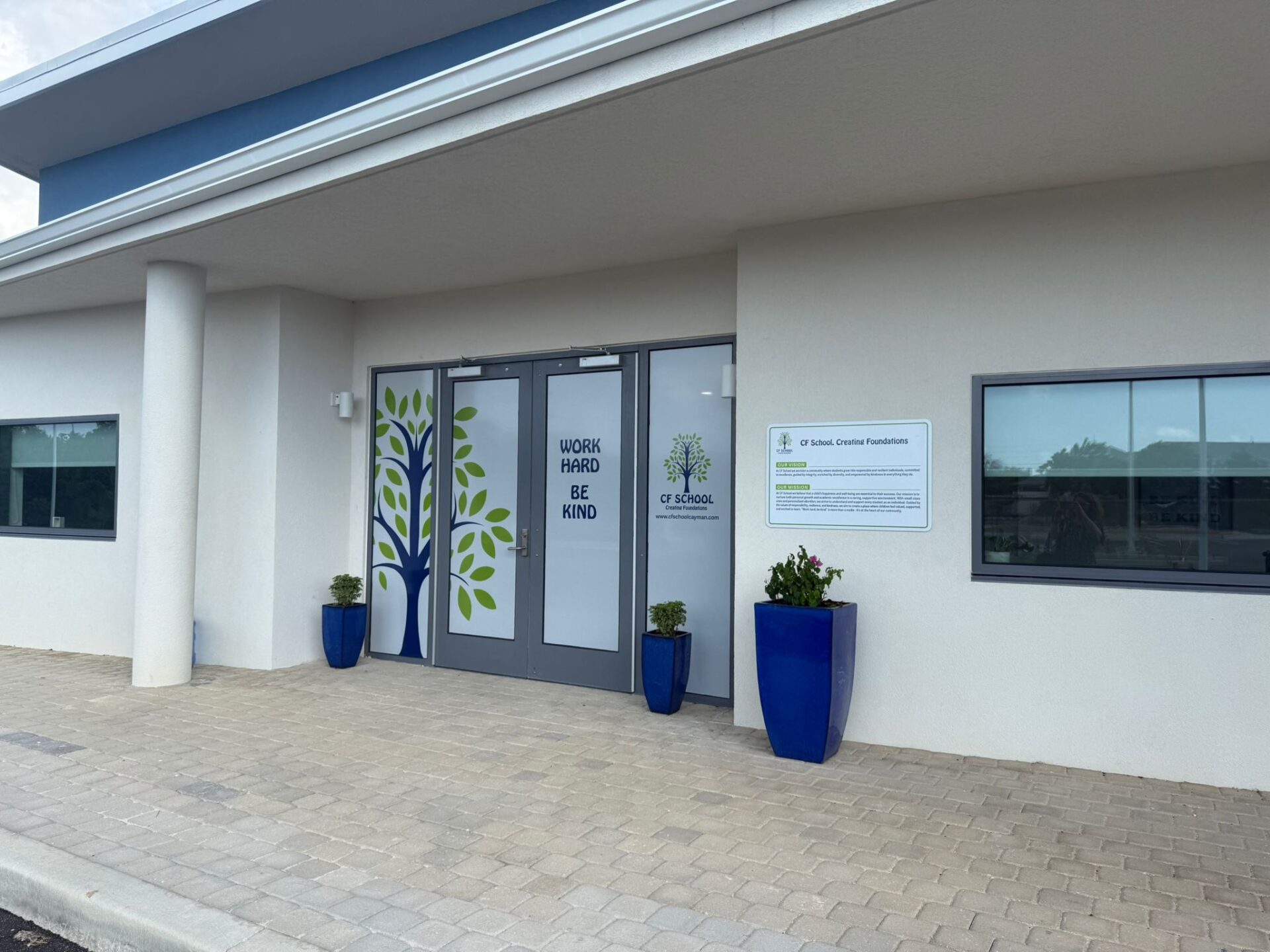 CF school entrance