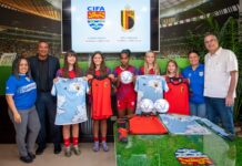 Cayman football gets boost from Belgium cayman islands football association members