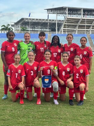 team cayman u14 football girls