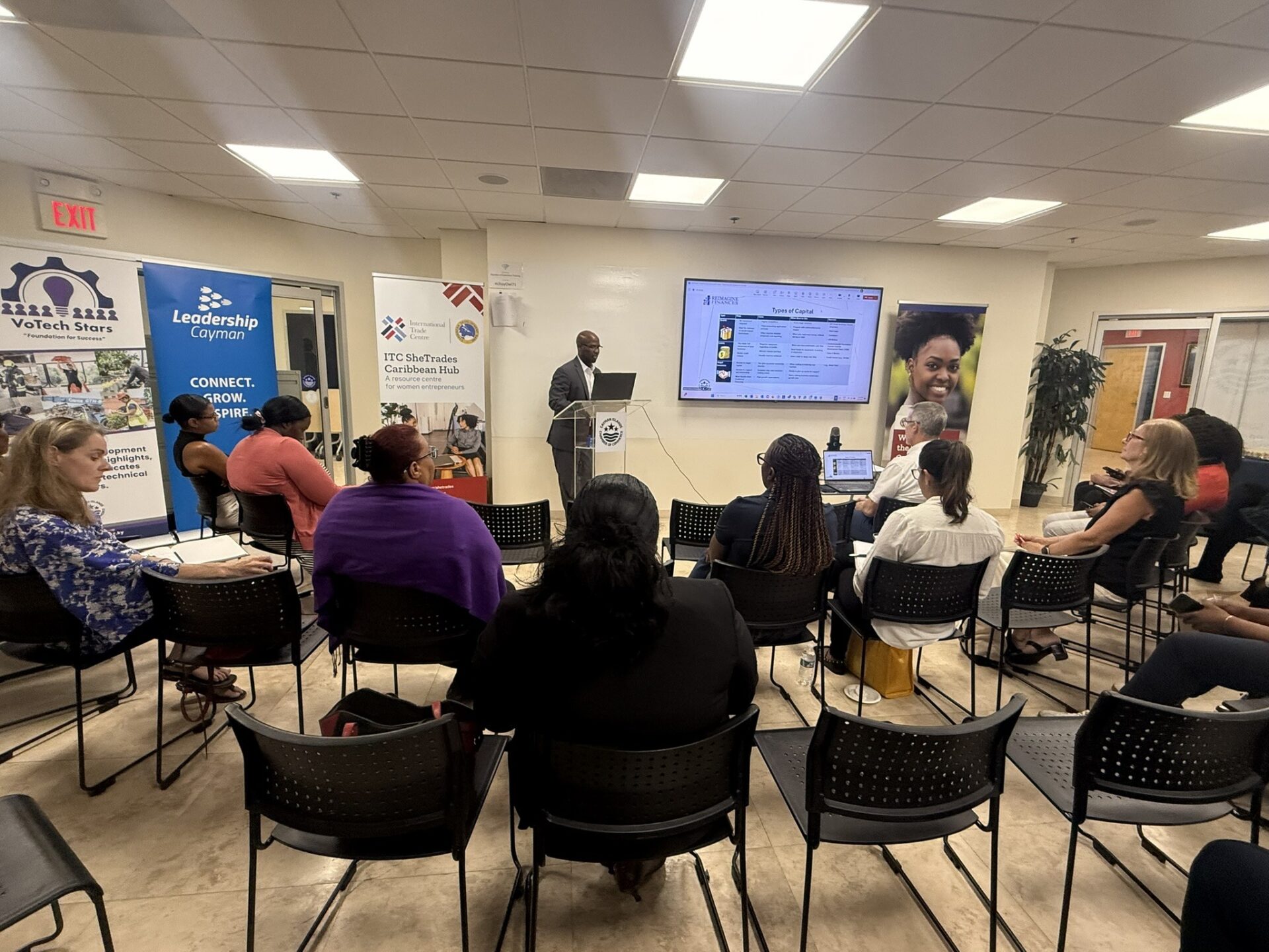 SheTrades Bootcamp event from the Chamber of Commerce