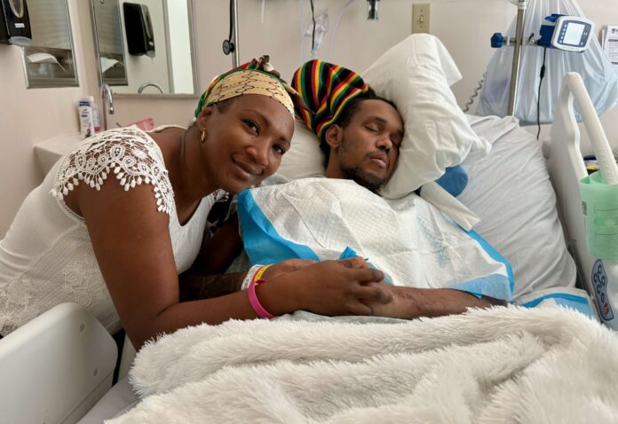 Chef Demry Rankine with wife Carla Rankine