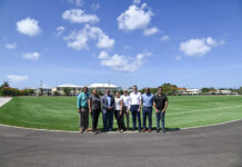A new era for John Gray High School athletics football field cayman islands john gray high school