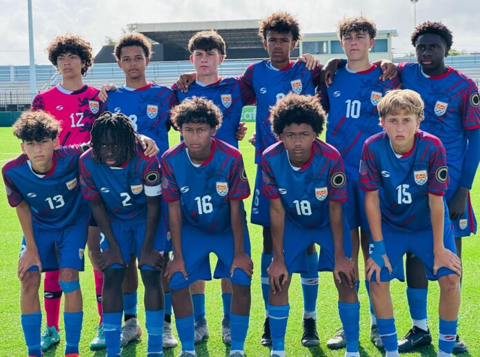 U15 Cayman Football Boys