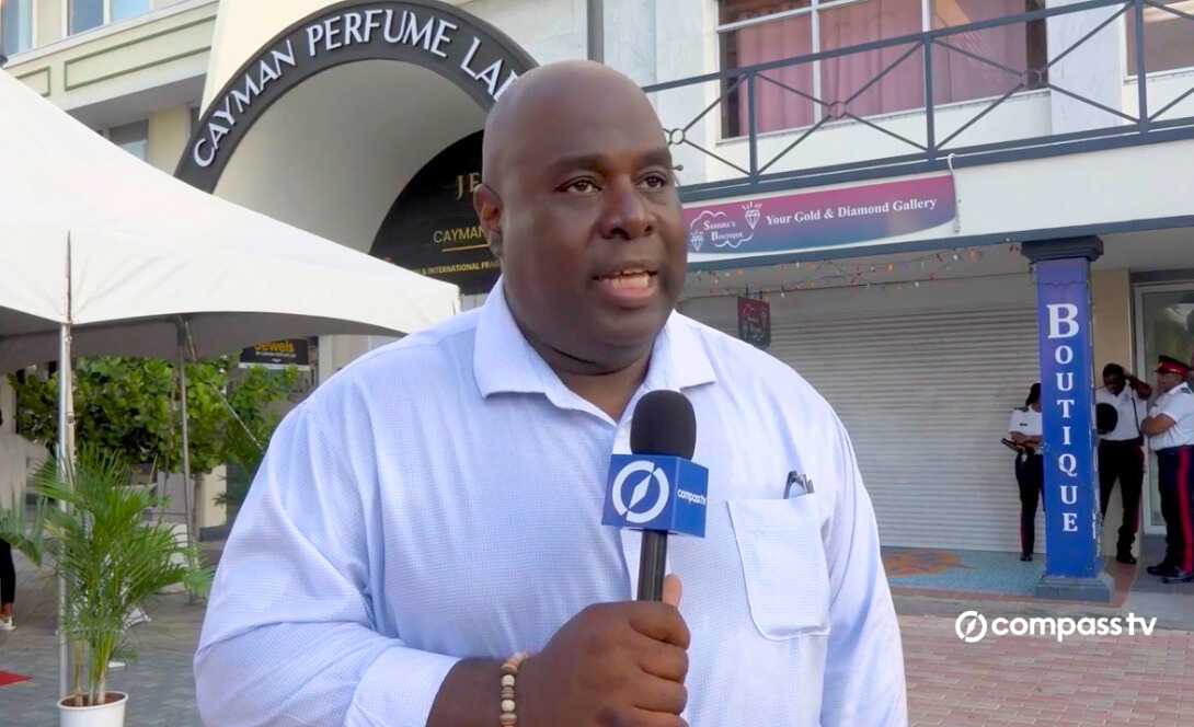 Caymanian Employment and Immigration Minister Michael Myles says there is much work to be done. - Photo: Compass TV