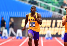 Sprinter Jaiden Reid withdraws from World Athletics Championships Jaiden Reid, a sophomore at Louisiana State University. - Photo: LSU Track and Field Instagram