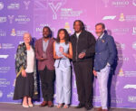 Cayman culinary champions to advance to international competition From left, Governor Jane Owen, Kody Wright (Young Mixologist), Reyah Carrazana (Young Waiter), Kristofer Mason (Young Chef), and Robert Walton, chairman and president of the Restaurant Association of Great Britain. - Photo: Supplied