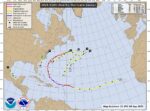 Temperatures hot, but hurricanes not