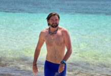 Connor Childs: A swim with a cause between the Sister Islands Connor Childs swimming