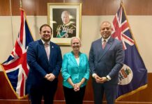 UK minister highlights crime, migration risks on first Cayman visit UK Overseas Territories Minister Stephen Doughty