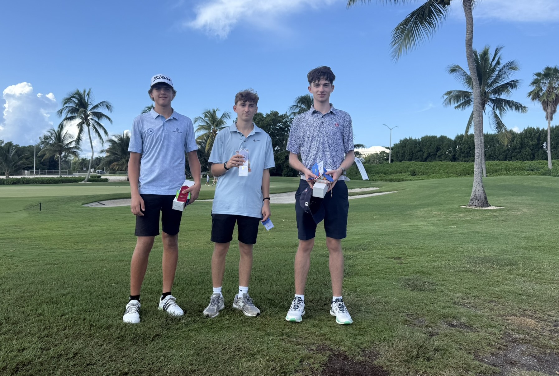 Marko Rando, Elias Drobac and Josh Dickens