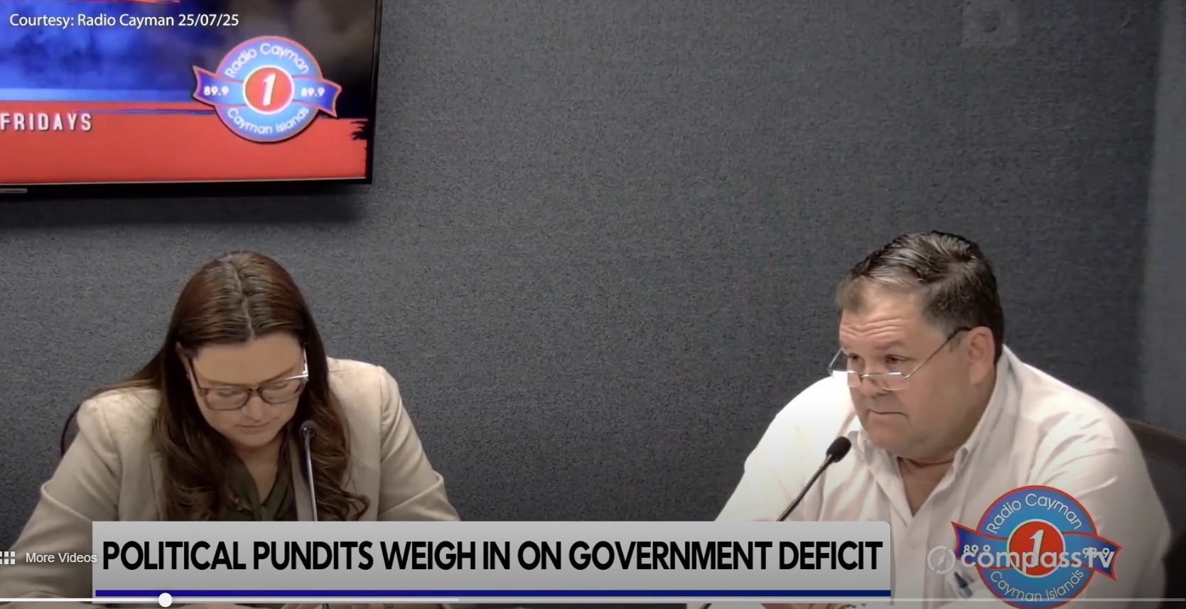 Wayne Panton's deficit comments Wayne Panton's deficit comments