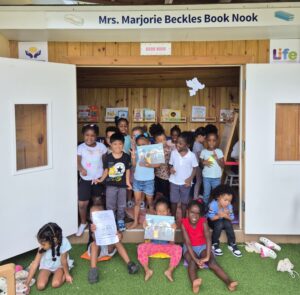 The new illustration book was well received by children across Cayman. - Photo: Supplied
