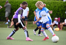 Dominant wins kick off 2025 CUC Primary Football League football cuc league