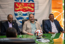 Cayman showcases its football vision to CONCACAF president