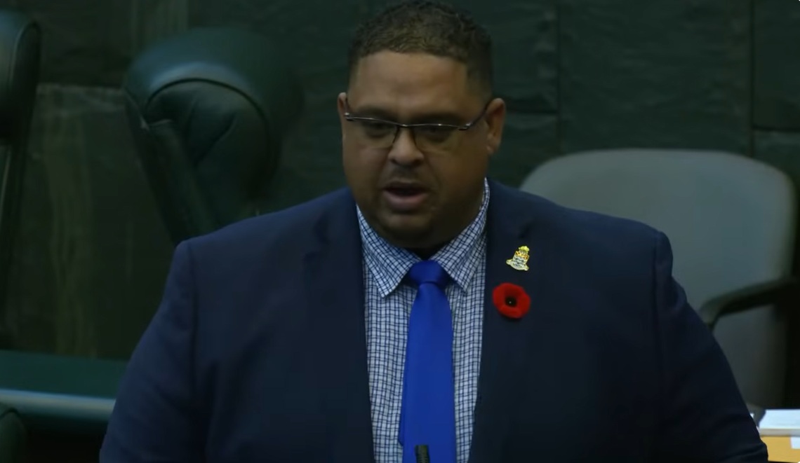 Housing minister Jay Ebanks