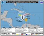 Tropical Storm Melissa forms in the Caribbean Sea