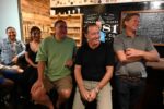 Cayman’s comedy scene finds its voice Some of the audience at the 'Laughter on Tap' comedy event at the 19-81 Brewery & Taproom on 15 Oct. - Photo: Christopher Tobutt
