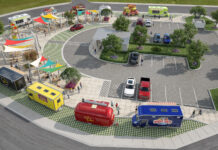 Food truck park next to Tim Hortons gets green light An artist's impression of what the proposed food truck park in Prospect could look like.