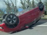 MPs raised concerns over Selkirk Drive exit ahead of two-car collision overturned car
