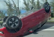 MPs raised concerns over Selkirk Drive exit ahead of two-car collision overturned car