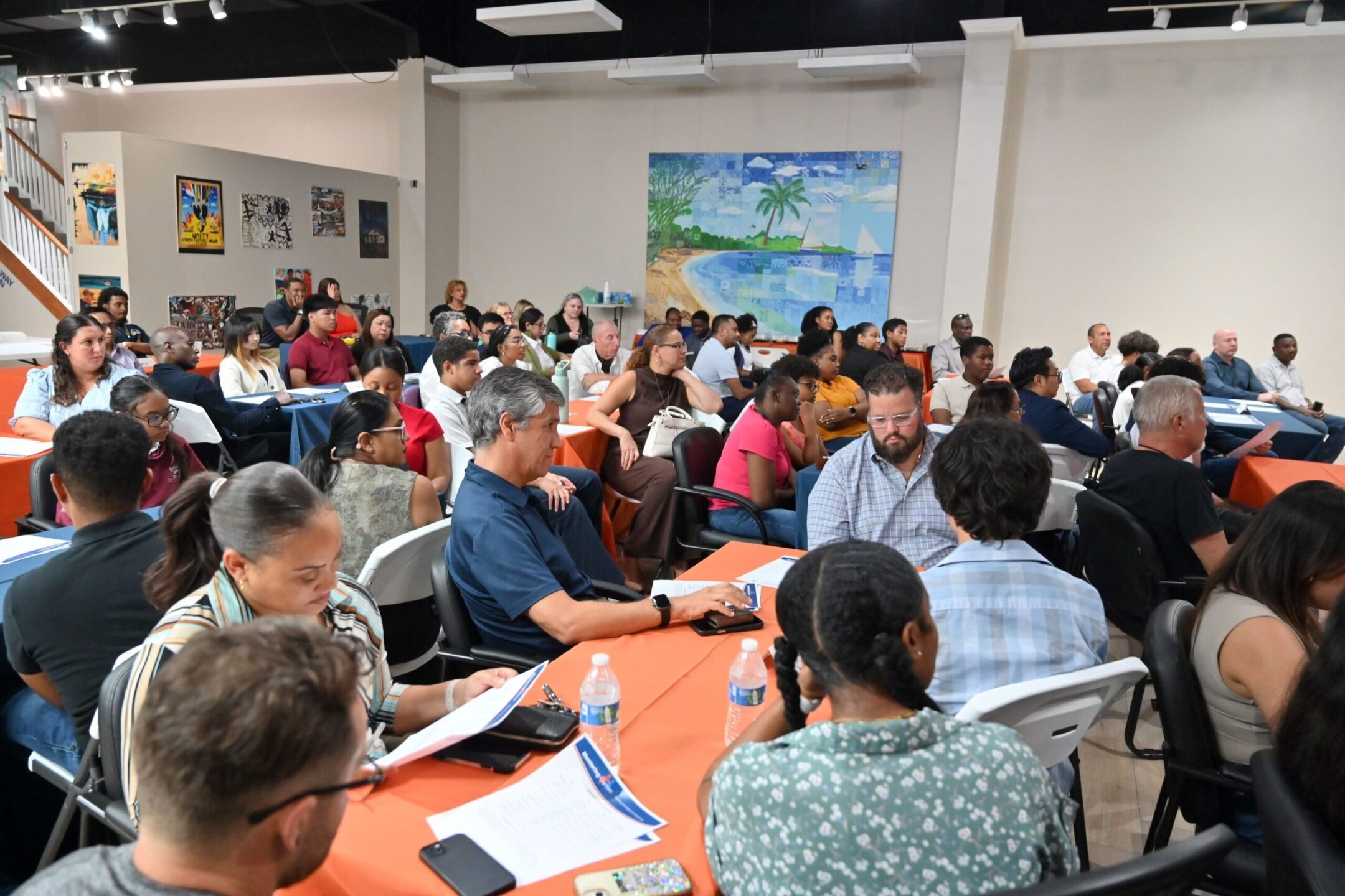 The launch event of Mentoring Cayman