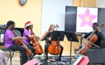 Harmony in Thanksgiving: Young musicians bring magic to the library