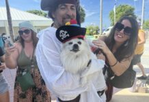 Four-legged fun at Pirates Week Pooch Parade