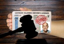 Five ways to lose your driver’s licence in Cayman licence