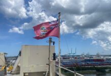 Cayman’s flag flies large in worldwide shipping registry