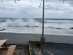 Cold front brings strong breeze and rough seas
