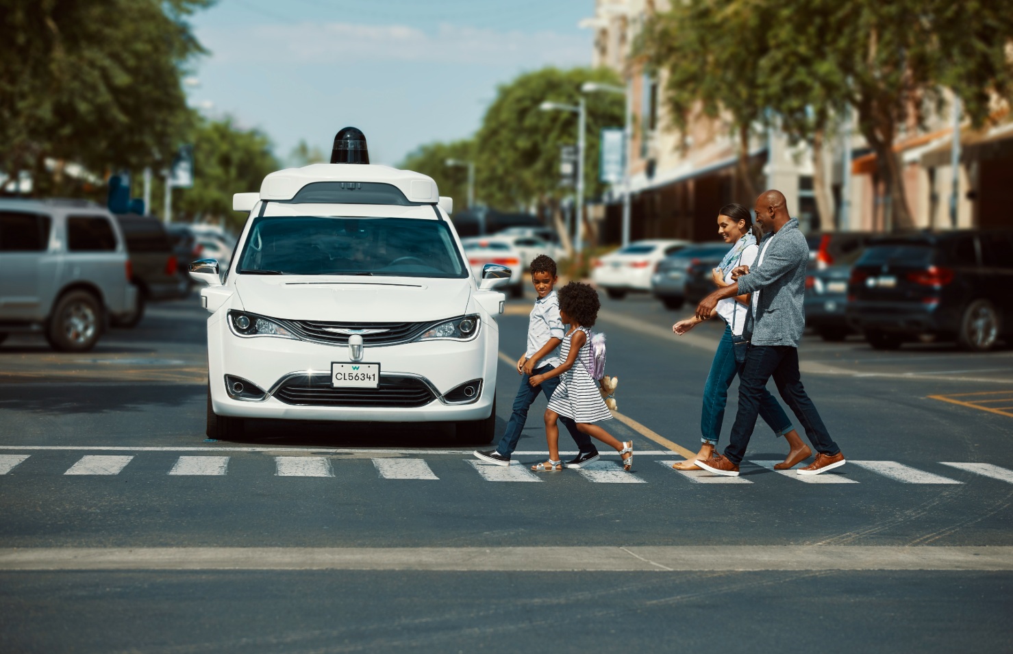 Waymo's driverless taxis 