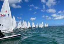 Cayman Sailing Club sets record ILCA Nationals fleet